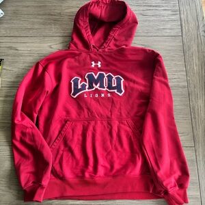 Under Armour Red LMU Lions Hoodie